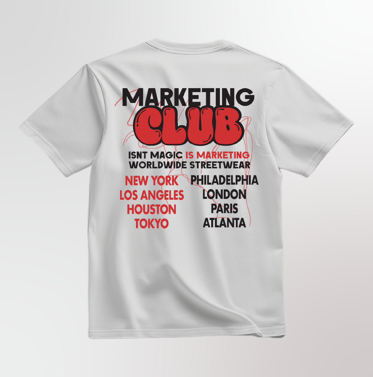 T-SHIRT REGULAR FIT - MKT CLUB